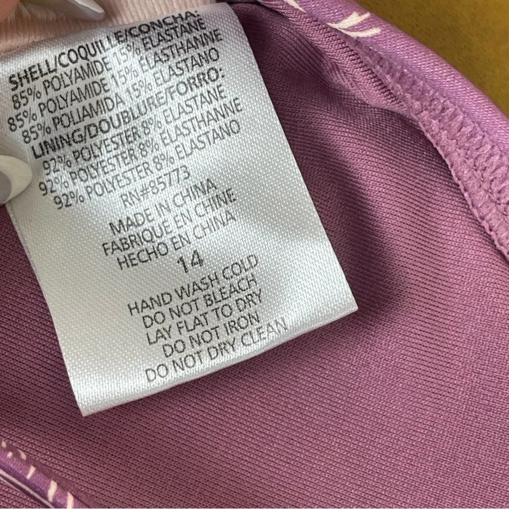 O’Neill Layne Triangle Bikini Top Size 14 Girls‎